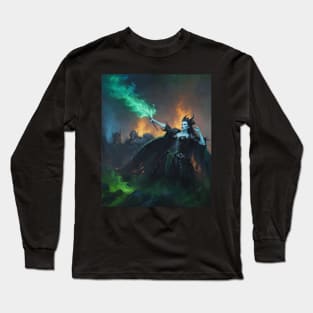 Queen Of Hell And Evil Demons Long Sleeve T-Shirt